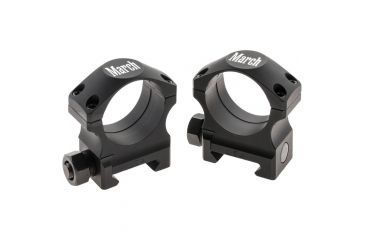 Image of Rifle Scope Rings 30mm 1.00&quot;, Black