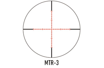 Image of March Scopes 1.5-15x42mm Normal Turret Rifle Scopes, 30mm Tube, Second Focal Plane, MTR-3 Reticle, MOA, Black, D15V42IMTR-3 Reticle