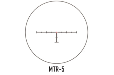 Image of March Scopes 1.5-15x42mm Normal Turret Rifle Scopes, 30mm Tube, Second Focal Plane, MTR-5 Reticle, MOA, Black, D15V42IMTR-5 Reticle
