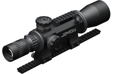 Image of March Scopes 4X-40X52mm Tactical Turret Rifle Scope, FML-TR1 Reticle, With Illumination, Black, D40V52GFIML10 FML-TR1