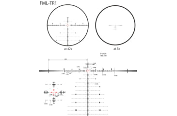 Image of March Scopes High Master Wide March-FX Angle 5X-42X56, Lockable Tactical Turrets, FML-TR1 Reticle, With 6-level Illumination, FFP, MIL, Black, D42HV56WFIMLX-G2FML-TR1Ret