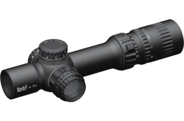 Image of March Scopes March-F Normal 1-10x24mm LPVO 30mm Tube Rifle Scope, First Focal Plane, DR-TR1FB Reticle, Black, D10SV24FDIMLN-DR-TR1FB
