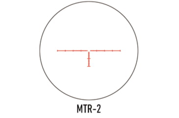 Image of March Scopes Normal Turret 2.5-25x42mm, 30mm Tube, Second Focal Plane, MTR-2 Reticle, Black, D25V42IMTR-2 Reticle