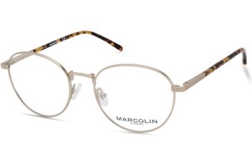 Image of Marcolin MA3018 Eyeglass Frames - Gold Frame Color