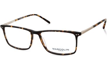 Image of Marcolin MA3019 Eyeglass Frames - Dark Havana Frame Color