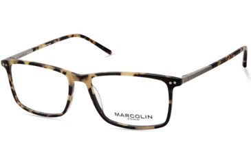 Image of Marcolin MA3019 Eyeglass Frames - Havana Frame Color