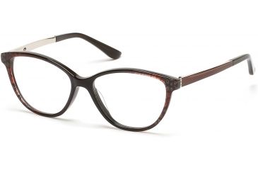 Image of Marcolin MA5002 Single Vision Prescription Eyeglasses, 53mm, Dark Brown, MA500253050-SV