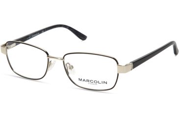 Image of Marcolin MA5018 Eyeglass Frames - Black Frame Color