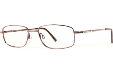 Image of Marcolin MA6795 Eyeglass Frames - Shiny Dark Brown Frame Color