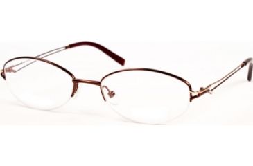 Image of Marcolin MA7285 Eyeglass Frames - Shiny Bordeaux Frame Color