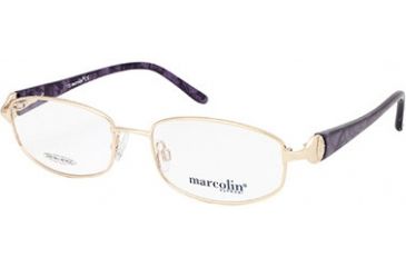 Image of Marcolin MA7298 Eyeglass Frames - Gold Frame Color