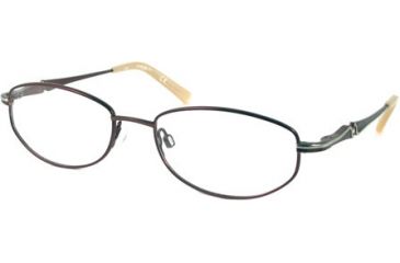 Image of Marcolin MA7303 Eyeglass Frames - Shiny Dark Brown Frame Color