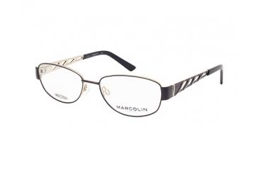 Image of Marcolin MA7329 Eyeglass Frames - Black Frame Color