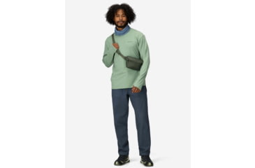 Image of Marmot AirExchange SolarShield Crew LS - Mens, Agate Green, XXL, M16049-24373XXL