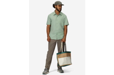 Image of Marmot AirExchange SolarShield SS Shirt - Mens, Agate Green, M, M16114-24373M