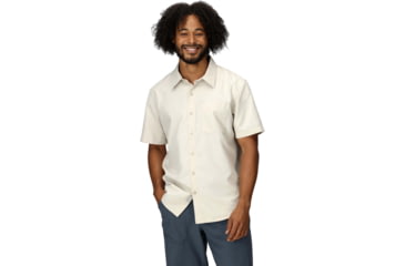 Image of Marmot AirExchange SolarShield SS Shirt - Mens, Birch Bark, S, M16114-24379S