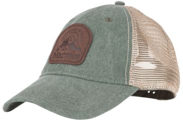 Image of Marmot Alpine Soft Mesh Trucker Hat - Mens, Altitude Rosin Green, One Size, 13420-4861-ONE