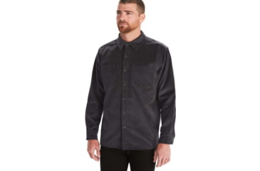 Image of Marmot Aylesbury Corduroy Long Sleeve - Mens, Dark Steel, Extra Large, M13263-1132-XL