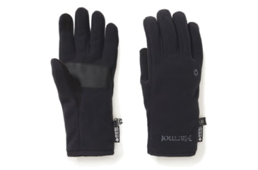 Image of Marmot Infinium Windstopper Fleece Glove - Mens, Black, Extra Small, M13125-001-XS