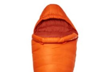 Image of Marmot Lithium Sleeping Bag, Blaze/Dark Rust, Regular, Left Zip, 22300-9346-LZ