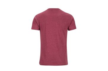 Image of Marmot Marmot Coastal Short Sleeve T-Shirt - Mens, New Burgundy Heather, Small 42430-8696-S