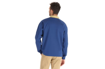 Image of Marmot Mountain Works Rugby Pullover - Mens, Twilight Blue/Light Oak, Large, M15336-23248-L