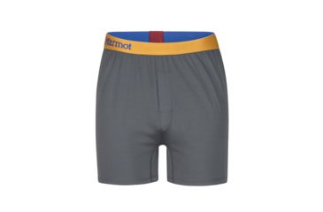 Image of Marmot Performance Boxer Briefs - Mens, Slate Grey, Large, 10420-1440-L