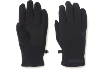 Image of Marmot Rocklin Fleece Glove, Black, Medium, M13132-001-M