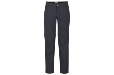 Image of Marmot Transcend Convertible Pant - Mens, Black, 34 Waist Waist, Regular Inseam, 42140-001-34
