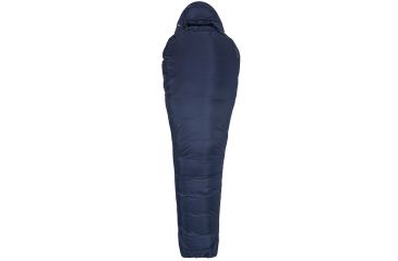 Image of Marmot Ultra Elite Sleeping Bag, Dark Steel/Military Green, Long 6ft6in/Left Zip, 39350-1642-LZ