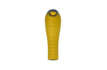 Image of Marmot Wind River Sleeping Bag, Golden Palm/Dark Steel, Reg 6ft0in/Left Zip, 38130-9488-LZ