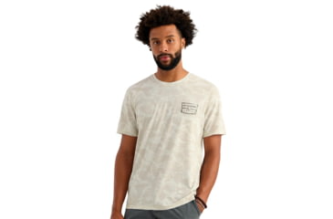 Image of Marolina DBA HUK Huk Drift Performance Short Sleeve Shirt Silver Birch Camo M, H1200736-189-M