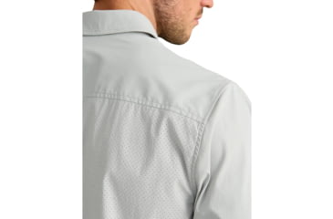 Image of Marolina DBA HUK Huk Icon Short Sleeve Button Down Shirt Seagull S, H1500256059S