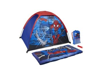 Image of Marvel Disney Spiderman 4 Pc Fun Camp Kit, Blue, Red, M-4SLGSPD6A