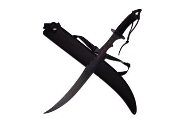 Image of Master Cutlery Fixed Blade, 26in, Stainless Steel Blade, Black Cord Wrapped Full Tang Stainless Steel Handle HK-1482DX