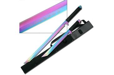 Image of Master Cutlery Fixed Blade, 27in, Stainless Steel Blade, Black Cord Wrapped Handle HK-1070RB