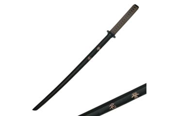 Image of Master Cutlery Fixed Blade, 39.5in, Hardwood Blade, Brown Cord Wrapped Handle 1807H