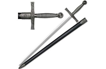 Image of Master Cutlery Fixed Blade, 39in, Stainless Steel Blade, Metal Wire Wrapped Handle HK-5521