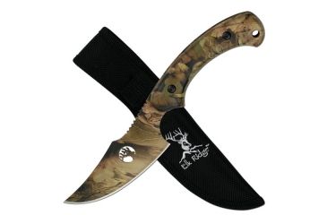 Image of Master Cutlery Fixed Blade, 8in, Stainless Steel Blade, Full Tang Camo Coated Handle TA-28