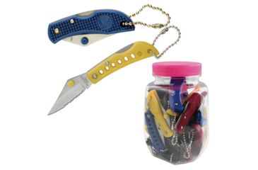 Image of Master Cutlery Folding Blade, 2in, Stainless Steel Blade, Assorts Colors Nylon Fiber Handle C-JK