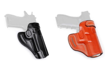 Image of Master's Holsters Cross-Draw Holster, Black, Brown