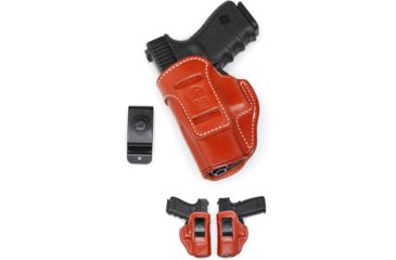 Image of Masters Holsters IWB Holster, Ambidextrous, Brown, RUGER LC9 with Laser, 5330BRN