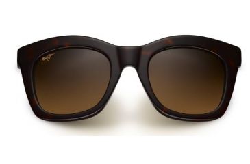 Image of Maui Jim Coco Palms Sunglasses,Square,Dark Tortoise Frame,Polarized HCL Bronze Lens HS720-10