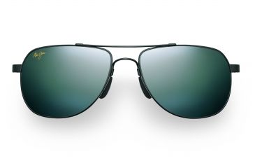 Image of Maui Jim Guardrails Sunglasses w/ Gunmetal w/ Black Tips Frame and Neutral Grey Lenses - 327-02