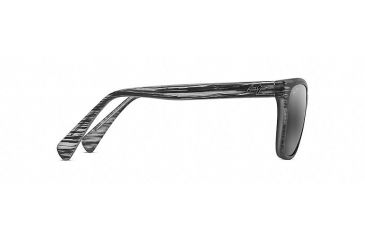 Image of Maui Jim Jacaranda Fashion  Sunglasses,Matte Grey Stripe,Neutral Grey Lens 763-11MS