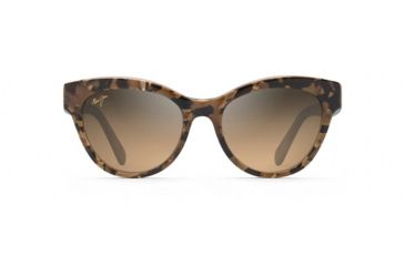 Image of Maui Jim Ku'uipo Polarized Cat Eye Sunglasses, Caramel, Caramel HS799-18A