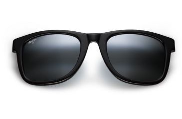 Image of Maui Jim Legends Sunglasses - Gloss Black Frame and Neutral Grey Lens 293-02