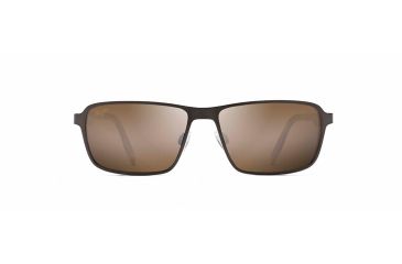 Image of Maui Jim Glass Beach Sunglasses, Matte Chocolate, HCL Bronze, H748-01M