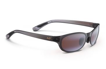 Image of Maui Jim Pipiwai Trail Sunglasses - Grey Fade Frame,Polarized Maui Rose Lens R416-11A