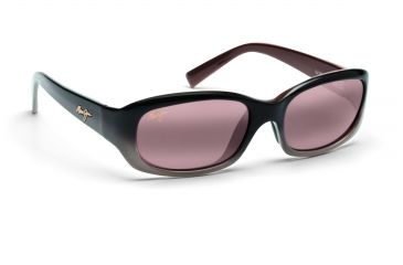 Image of Maui Jim Punchbowl Sunglasses w/ Chocolate Fade Frame and Maui Rose Lenses - R219-01